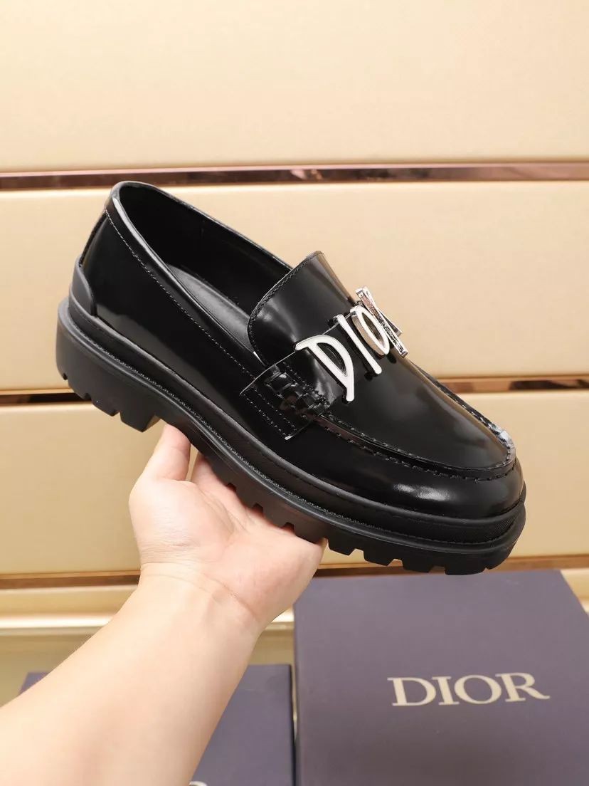 Christian Dior Leather Shoes For Men Cozy 1985