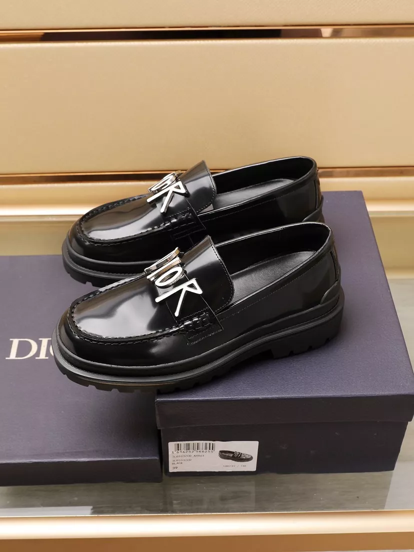 Christian Dior Leather Shoes For Men Cozy 1985