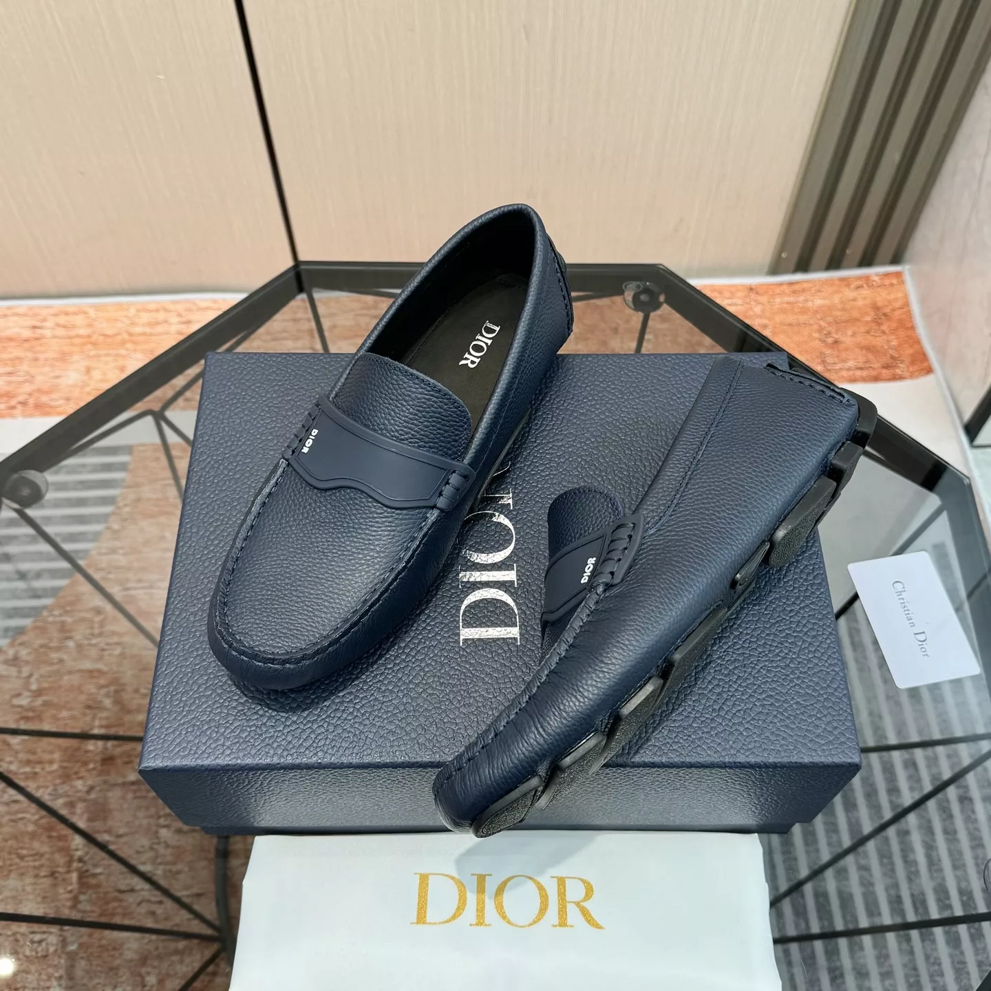 Christian Dior Leather Shoes For Men EyeCatching 3569