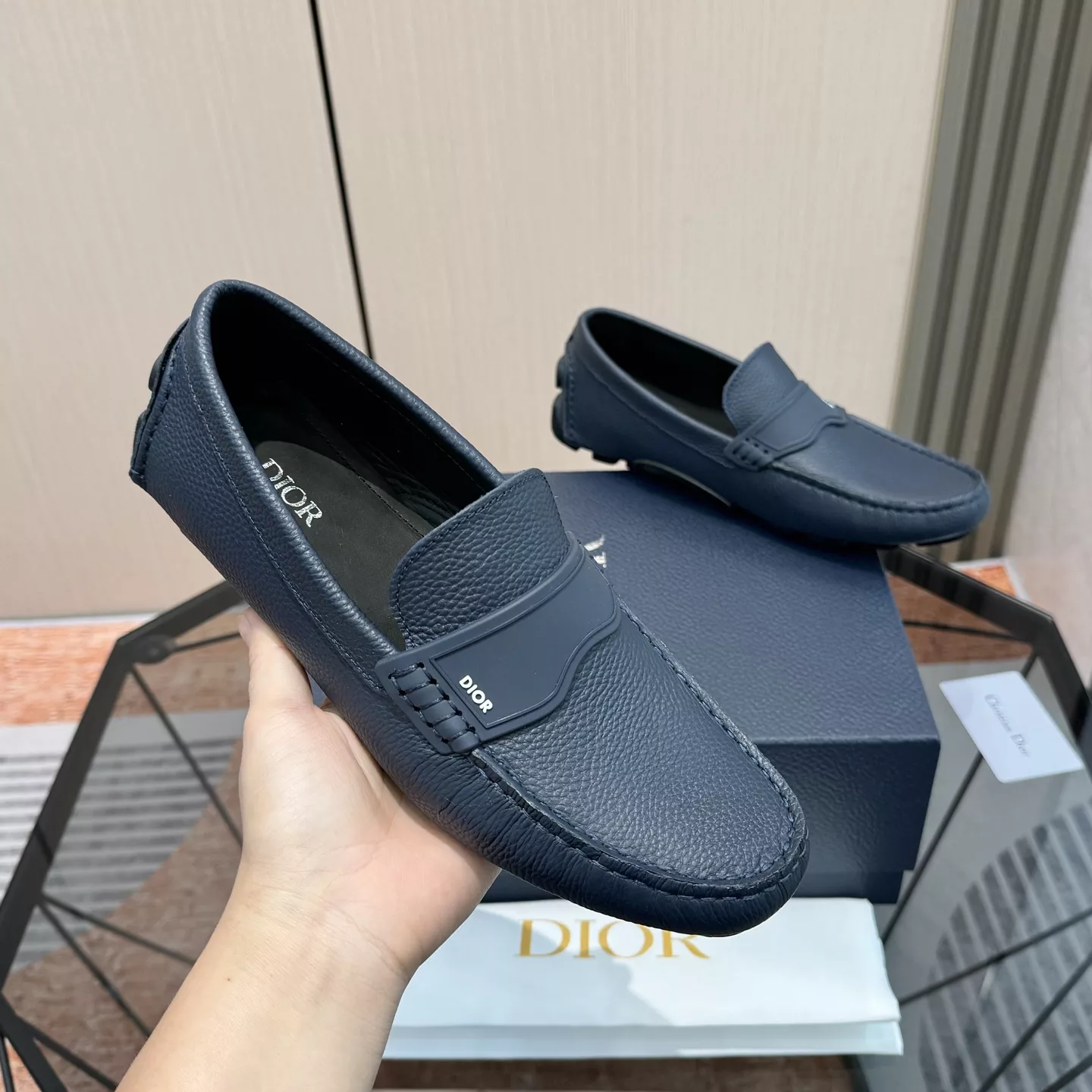 Christian Dior Leather Shoes For Men EyeCatching 3569