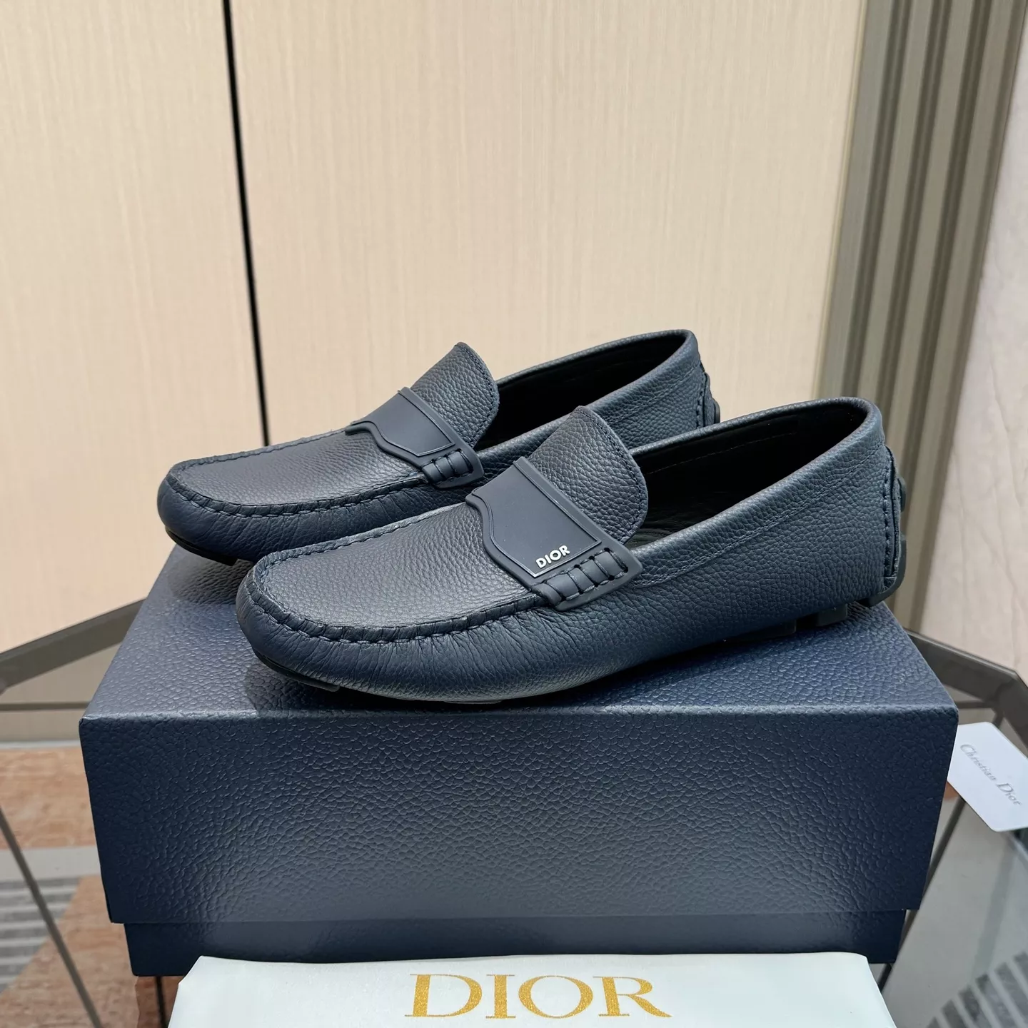 Christian Dior Leather Shoes For Men EyeCatching 3569