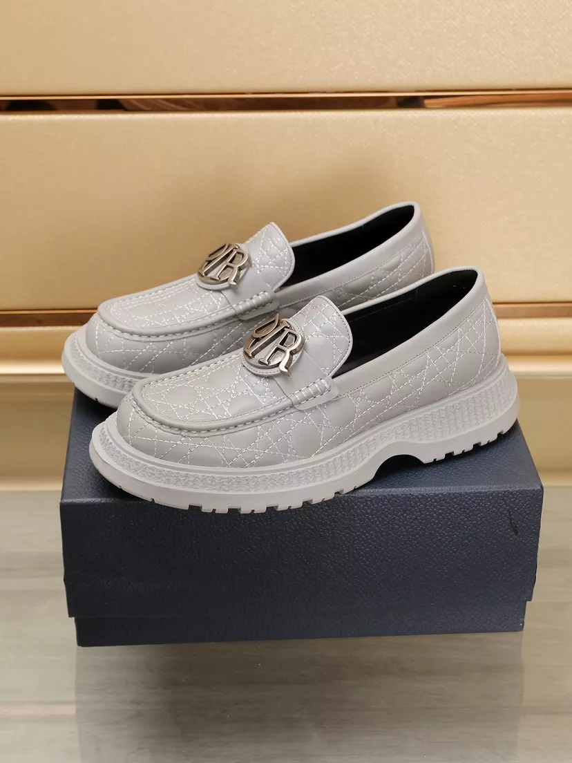 Christian Dior Leather Shoes For Men EyeCatching 8007