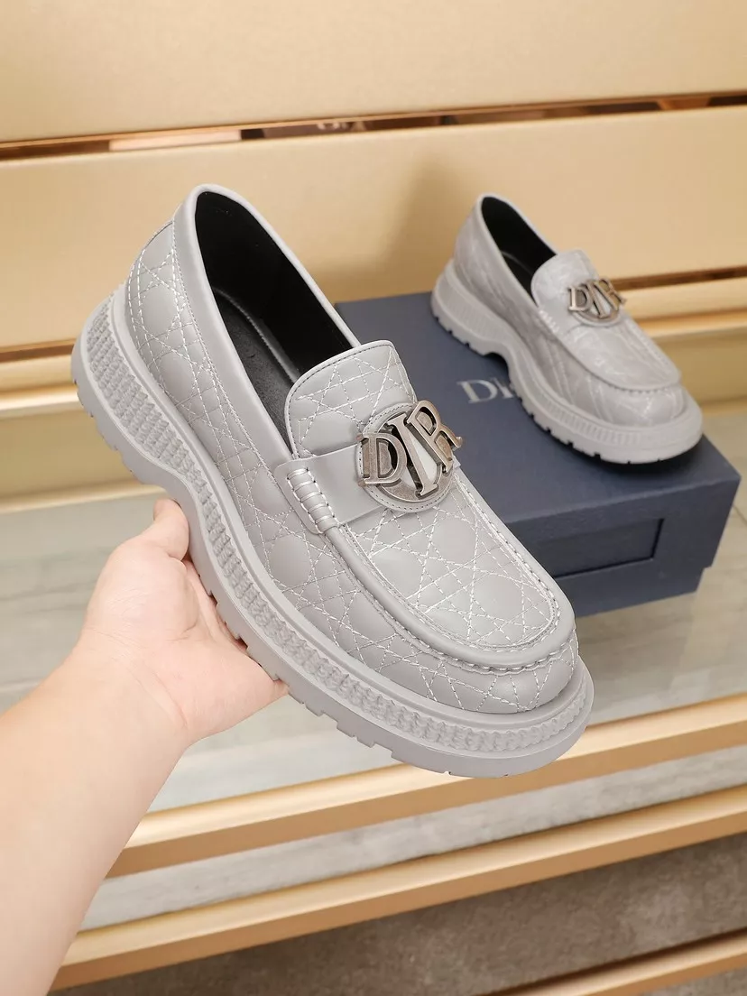 Christian Dior Leather Shoes For Men EyeCatching 8007