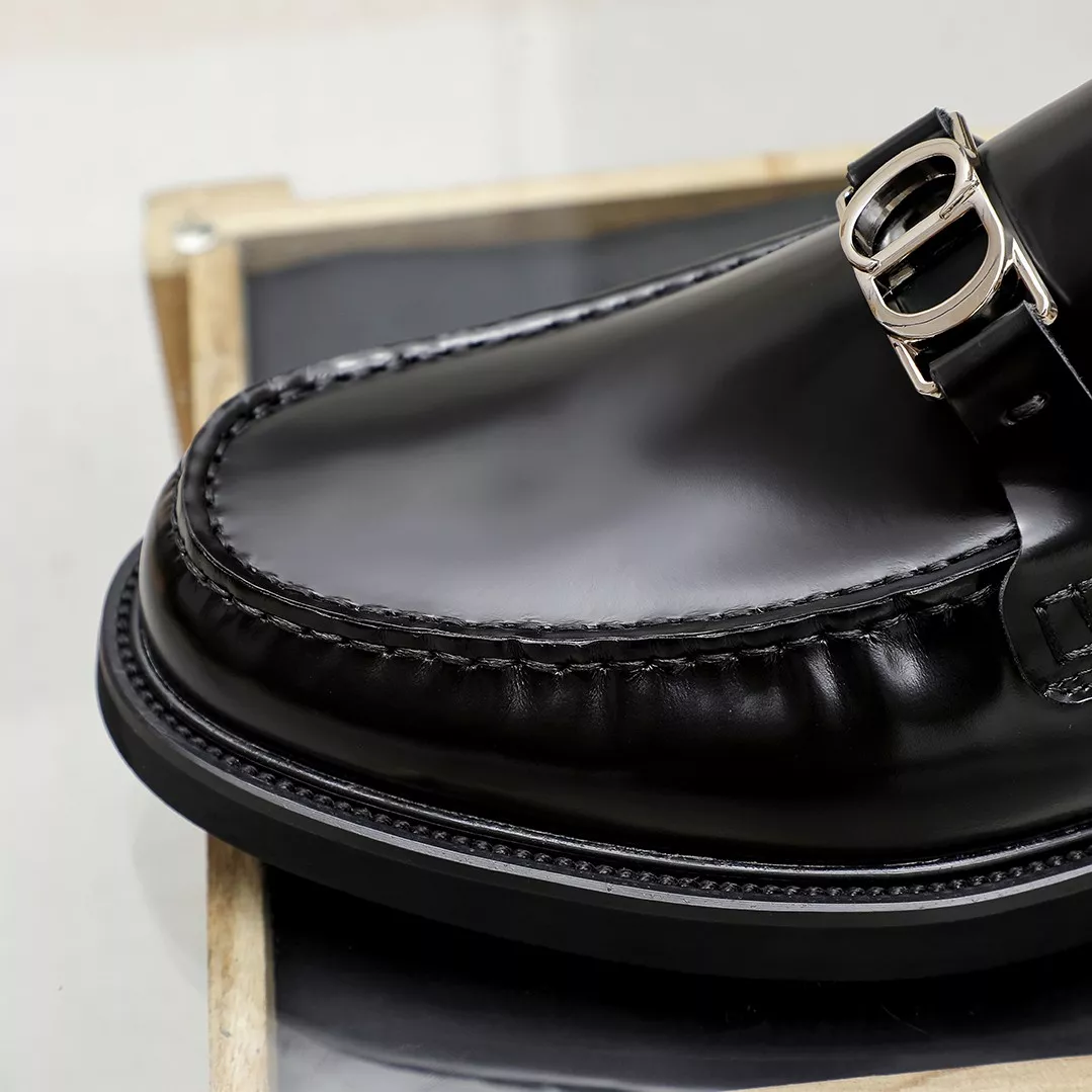 Christian Dior Leather Shoes For Men Flexible 798