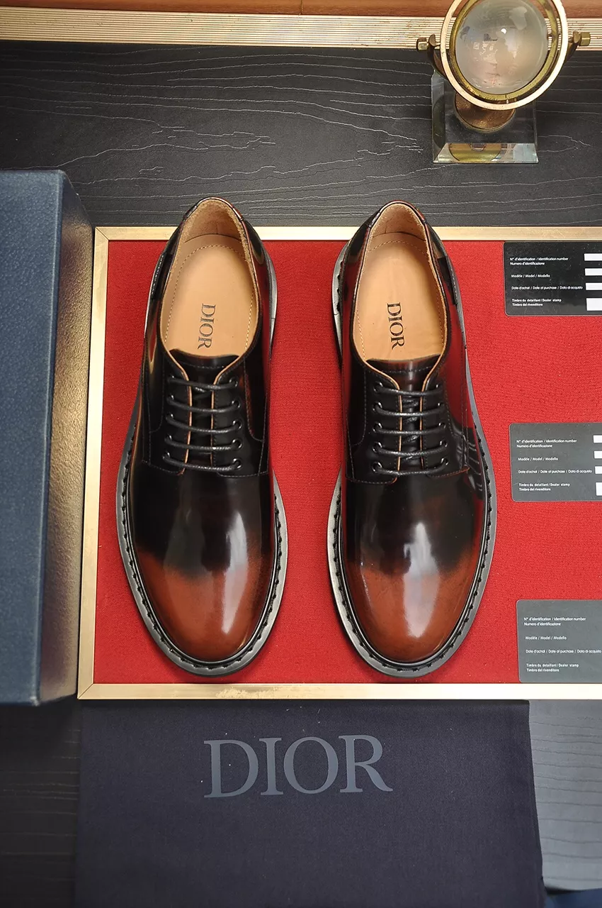 Christian Dior Leather Shoes For Men NewStyle 4250