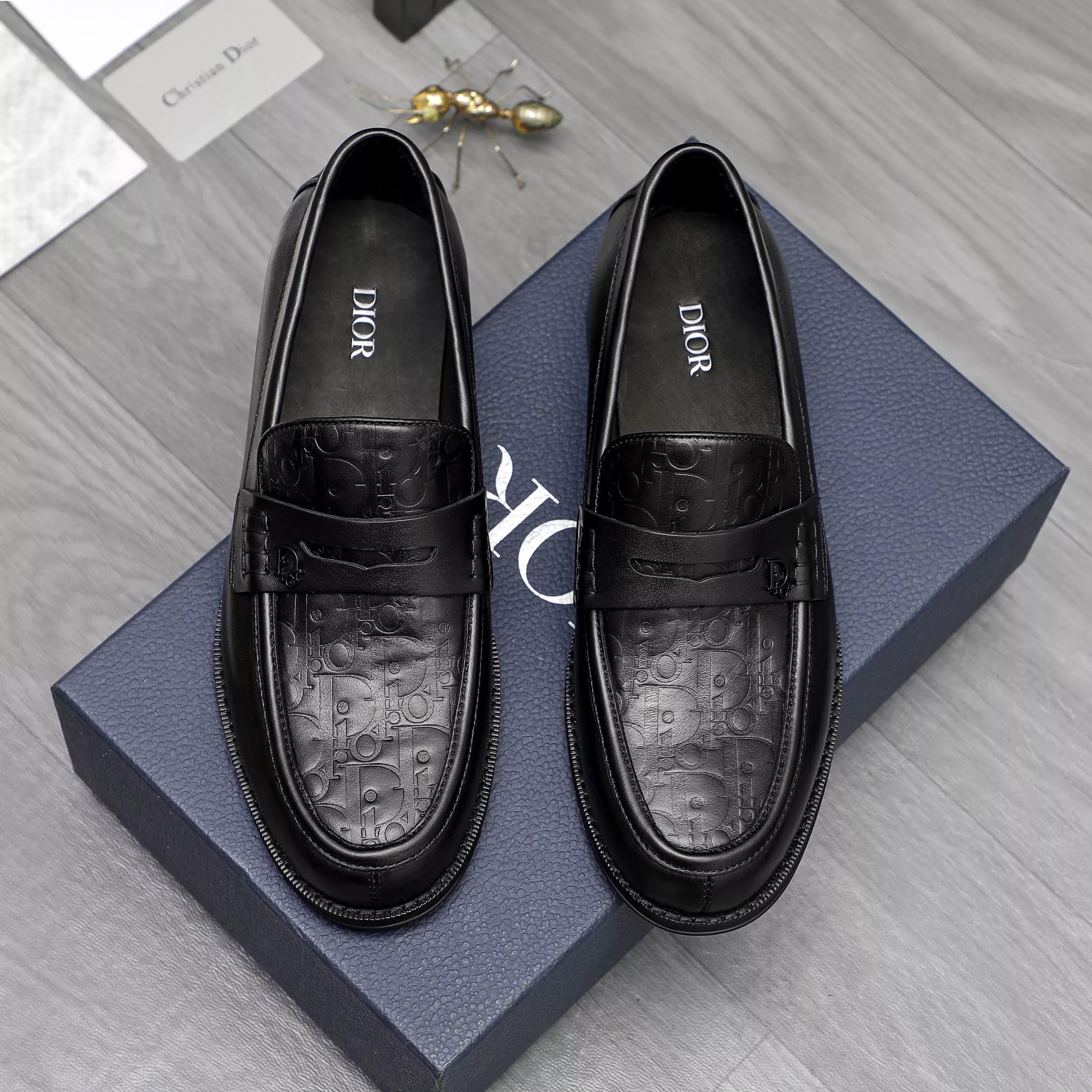 Christian Dior Leather Shoes For Men Practical 580
