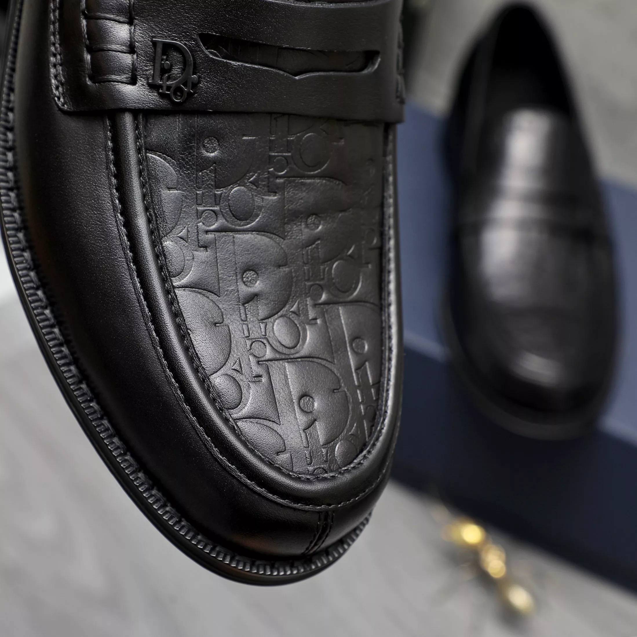Christian Dior Leather Shoes For Men Practical 580