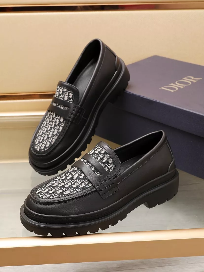 Christian Dior Leather Shoes For Men Refined 2897
