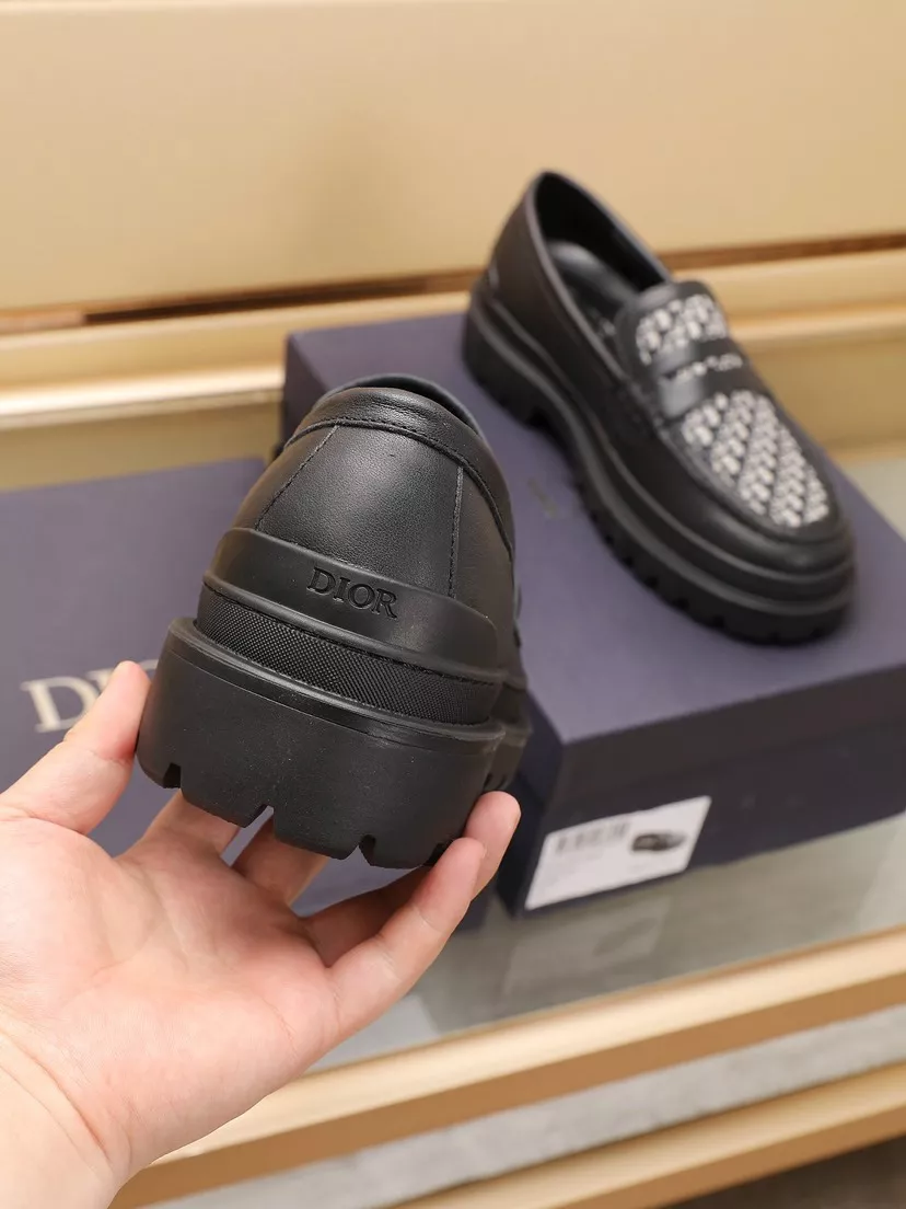 Christian Dior Leather Shoes For Men Refined 2897