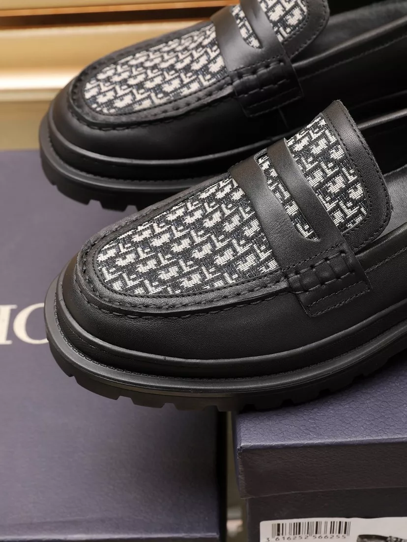 Christian Dior Leather Shoes For Men Refined 2897