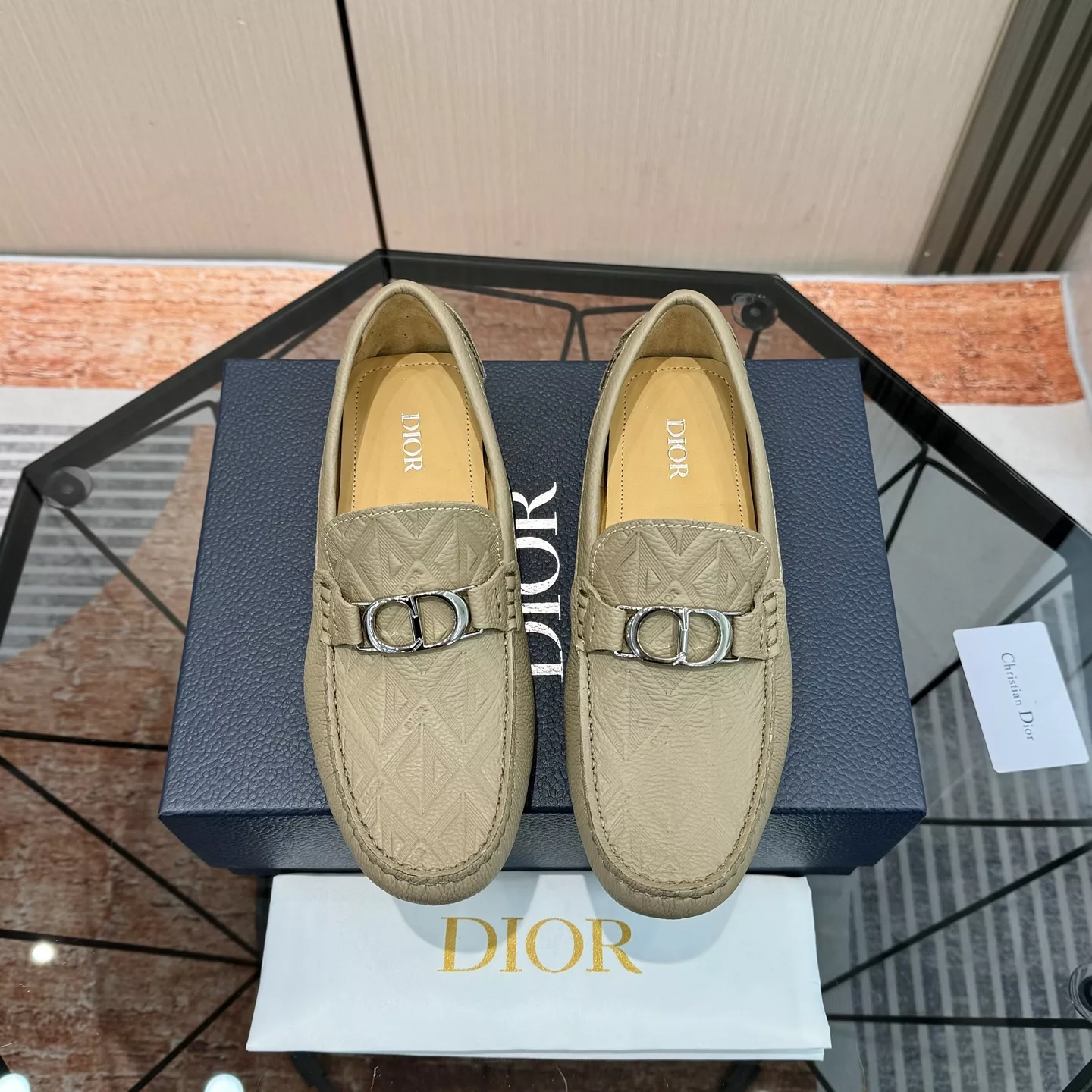 Christian Dior Leather Shoes For Men Resilient 6764