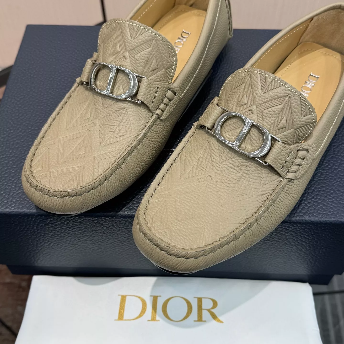 Christian Dior Leather Shoes For Men Resilient 6764