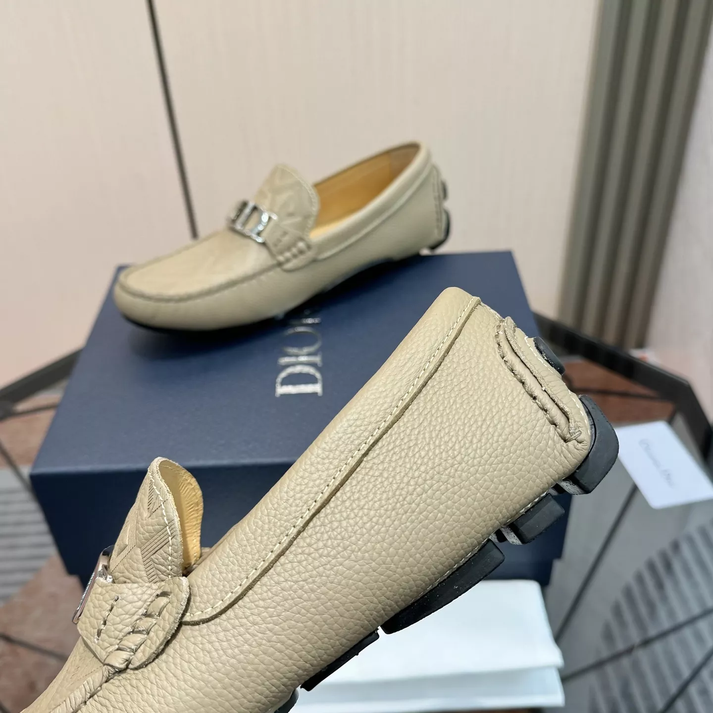 Christian Dior Leather Shoes For Men Resilient 6764