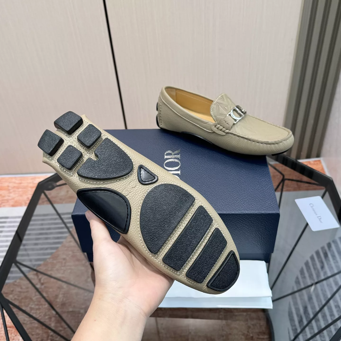 Christian Dior Leather Shoes For Men Resilient 6764