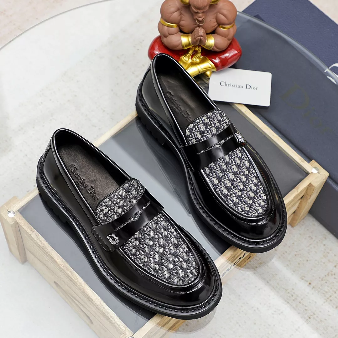 Christian Dior Leather Shoes For Men StreetReady 7759