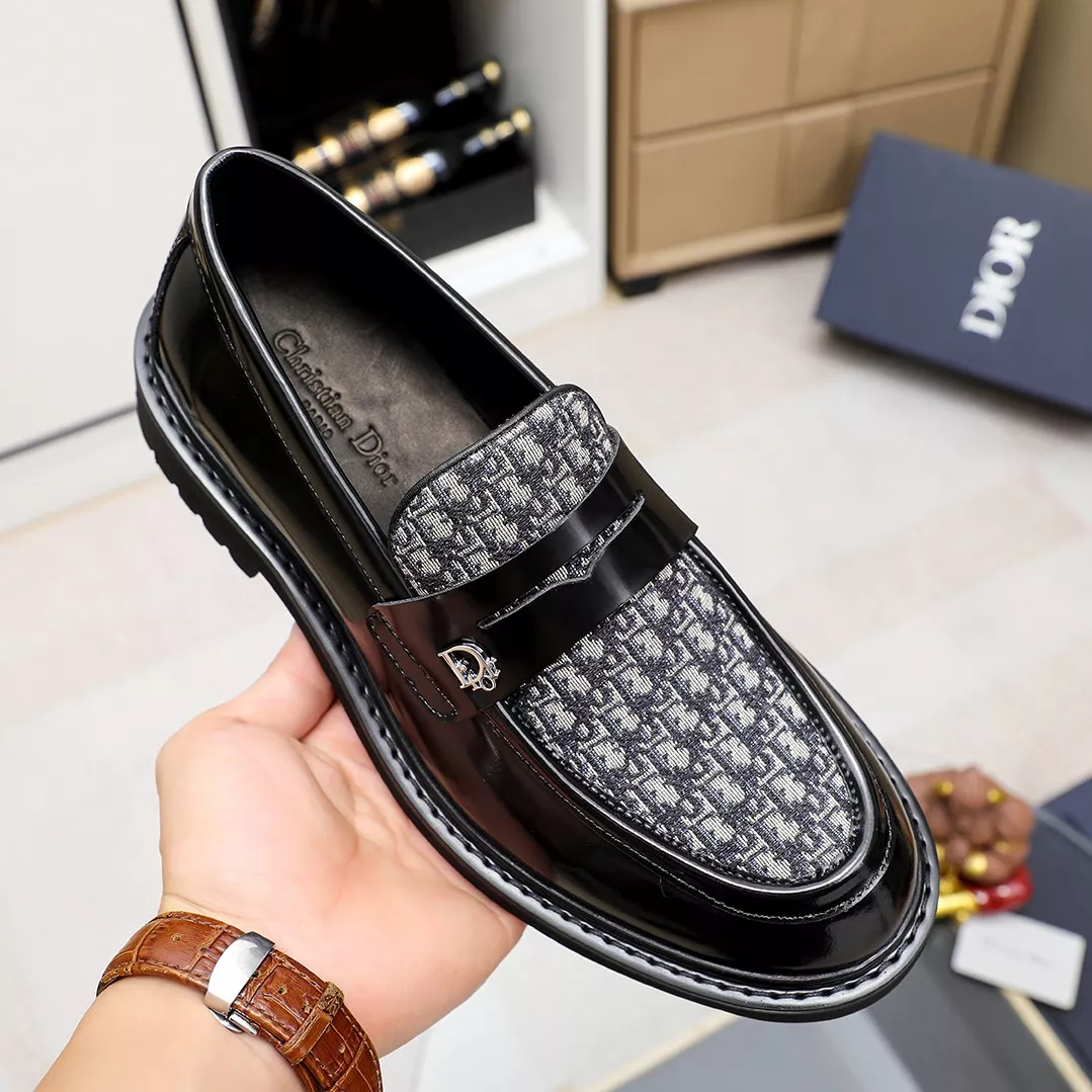 Christian Dior Leather Shoes For Men StreetReady 7759