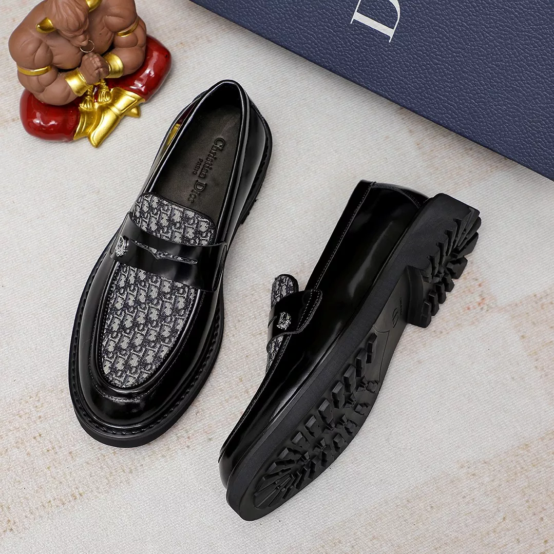 Christian Dior Leather Shoes For Men StreetReady 7759