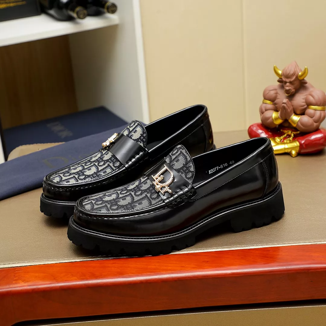 Christian Dior Leather Shoes For Men Timeless 7611