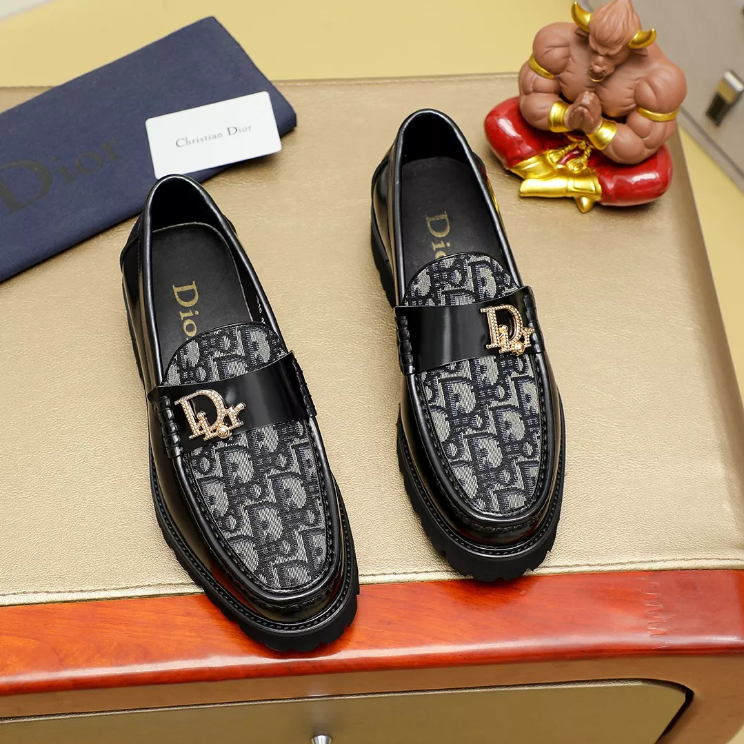 Christian Dior Leather Shoes For Men Timeless 7611