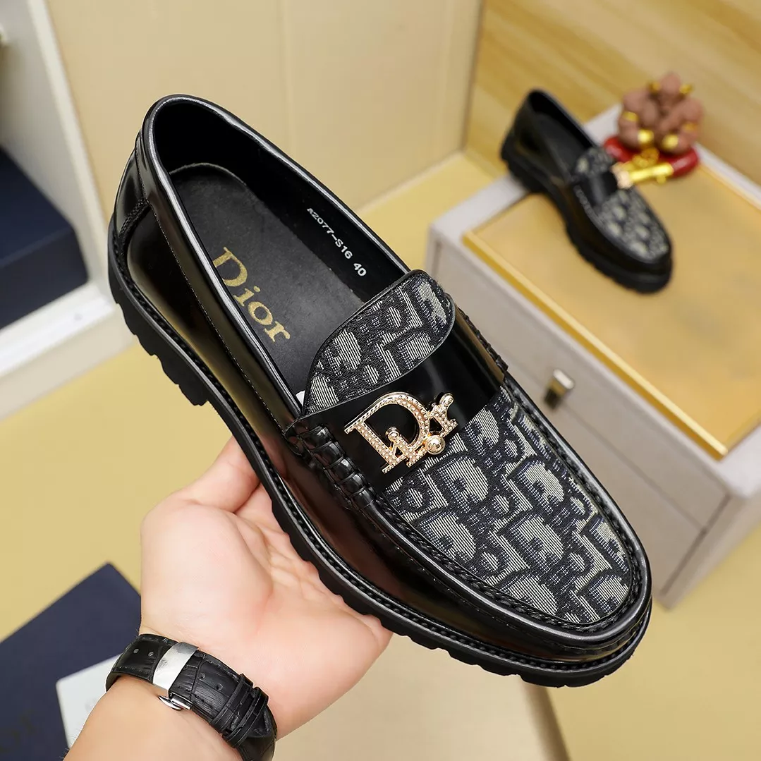 Christian Dior Leather Shoes For Men Timeless 7611