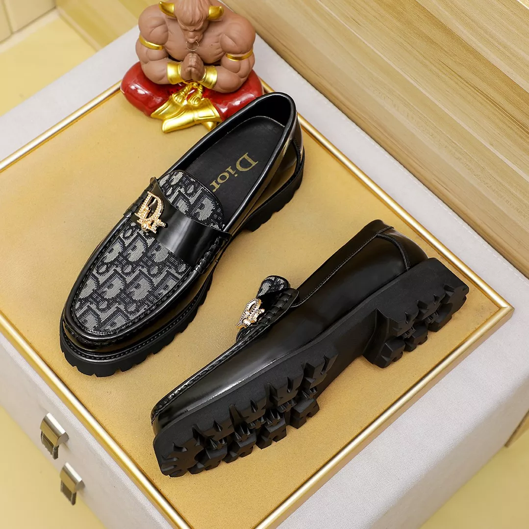 Christian Dior Leather Shoes For Men Timeless 7611