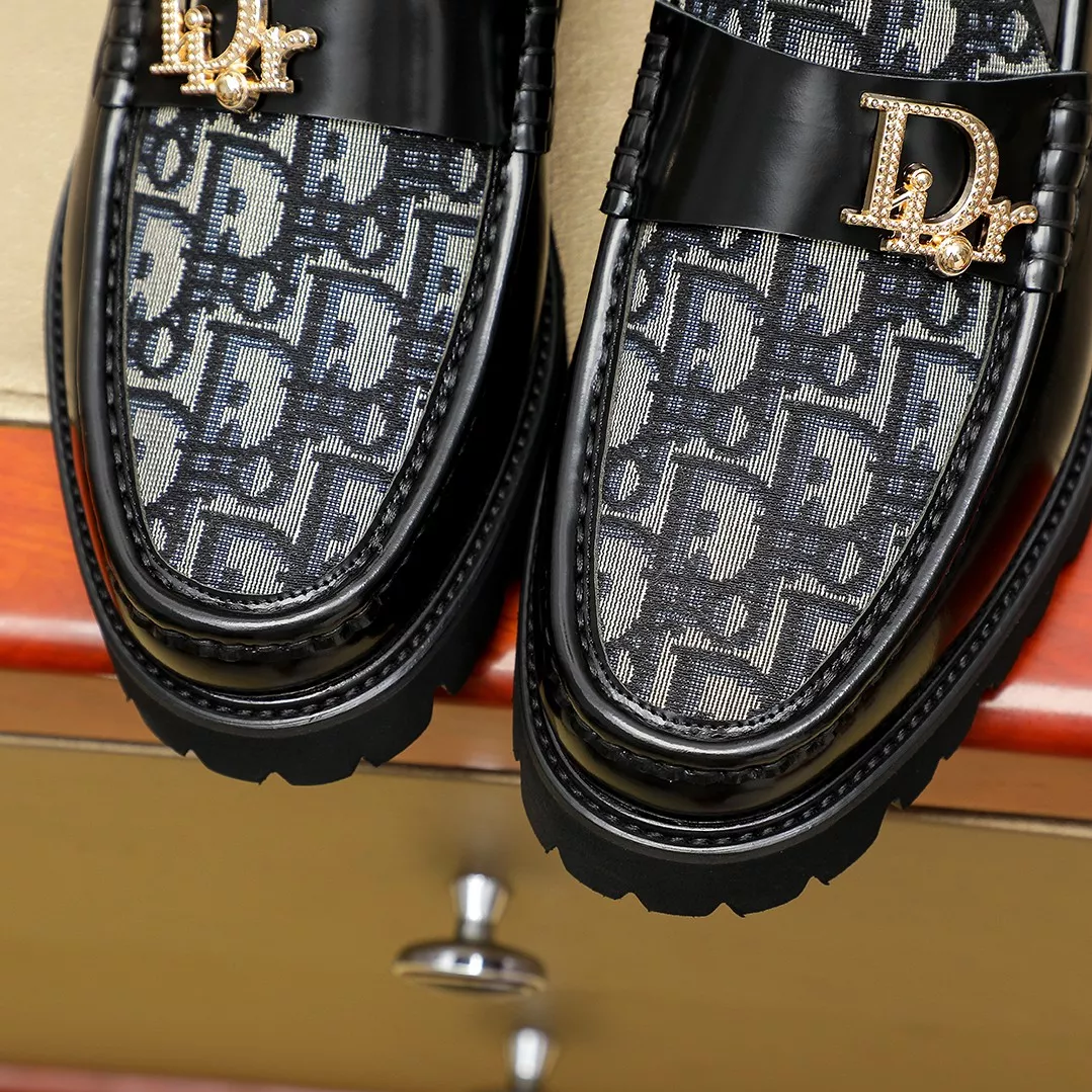 Christian Dior Leather Shoes For Men Timeless 7611