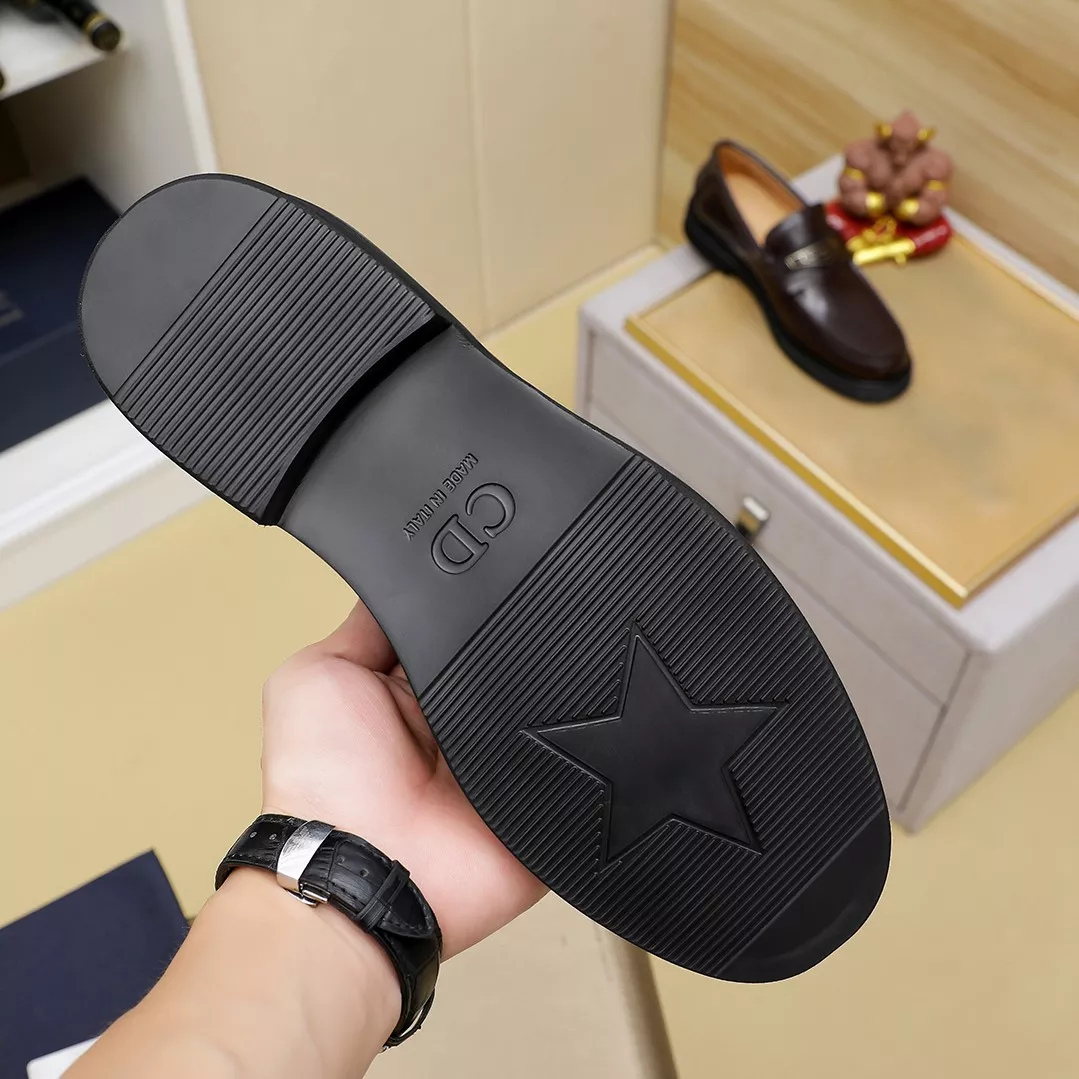 Christian Dior Leather Shoes For Men Trendy 6400