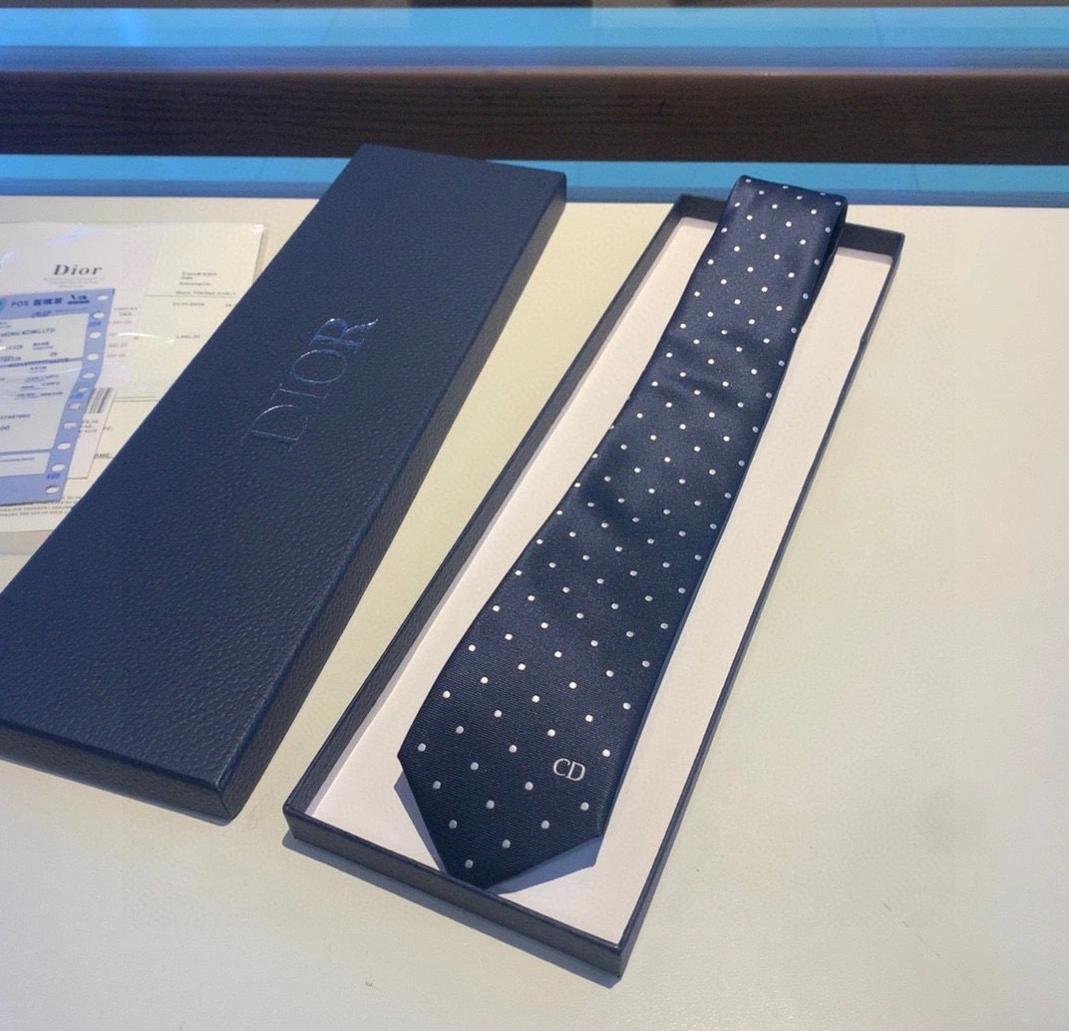Christian Dior Necktie For Men Breathable 3308
