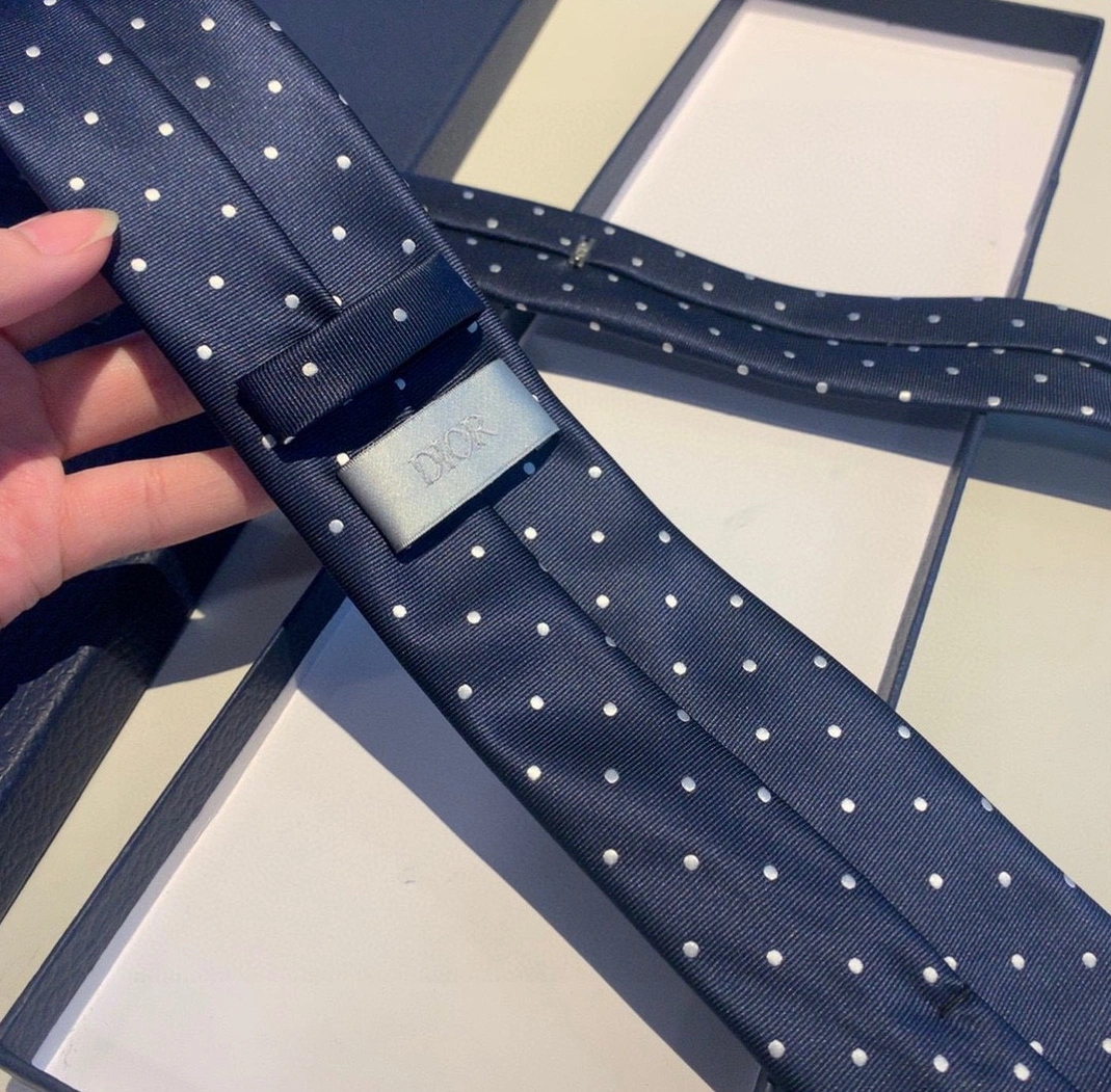 Christian Dior Necktie For Men Breathable 3308