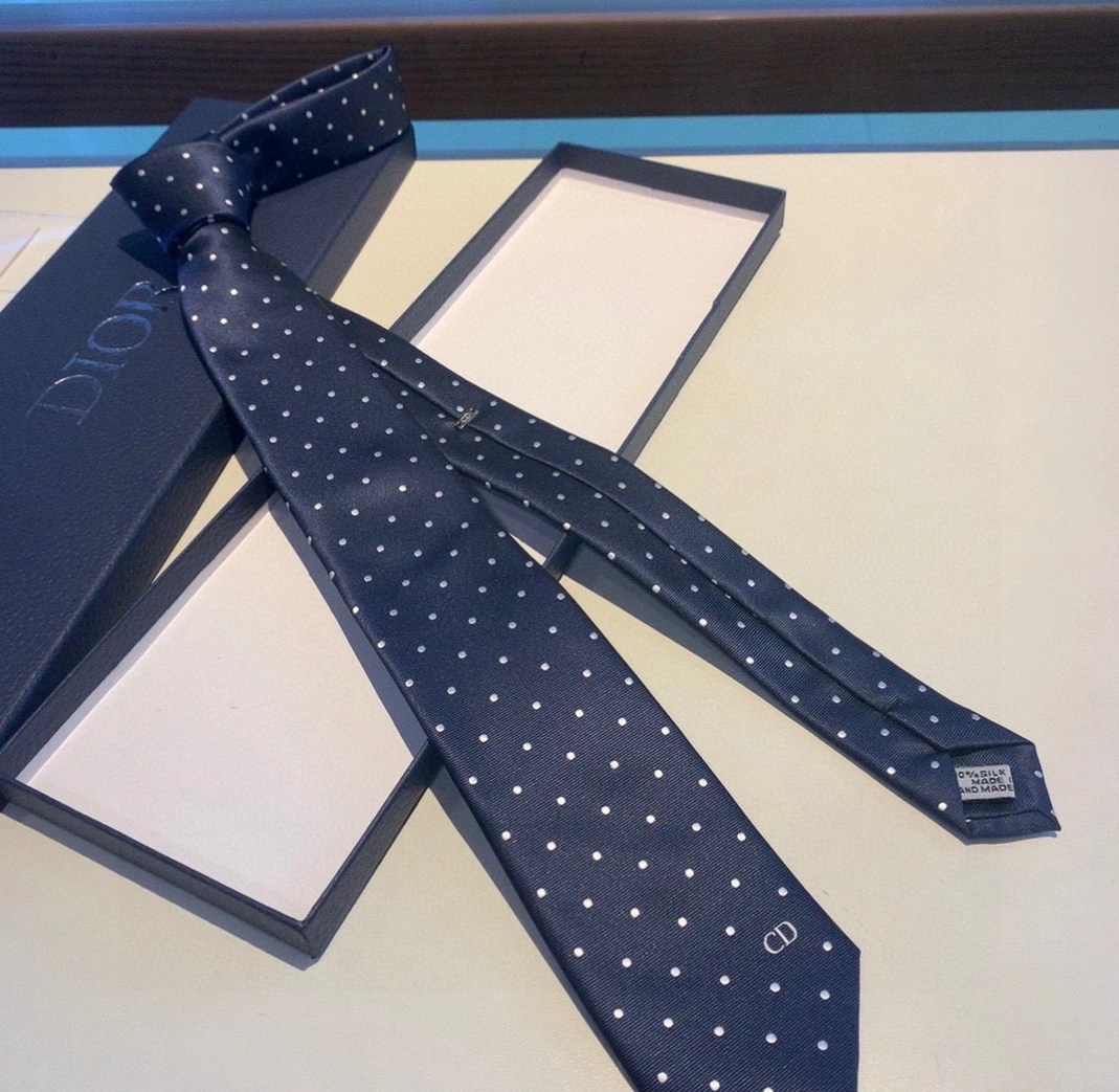 Christian Dior Necktie For Men Breathable 3308