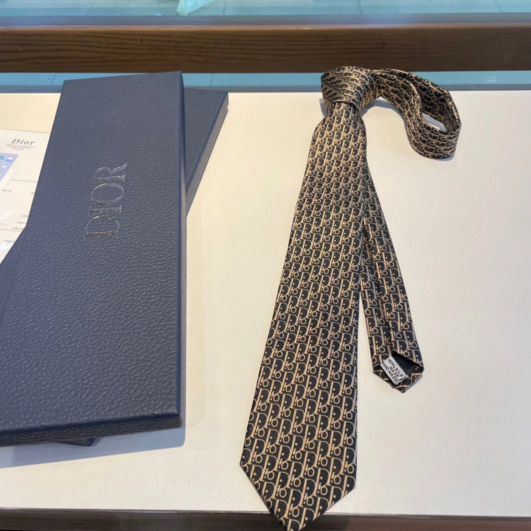 Christian Dior Necktie For Men Fashionable 9760