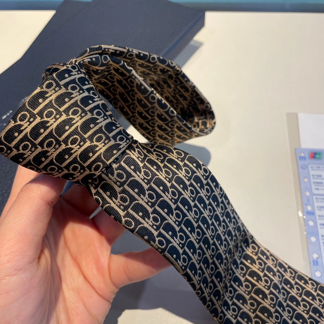 Christian Dior Necktie For Men Fashionable 9760
