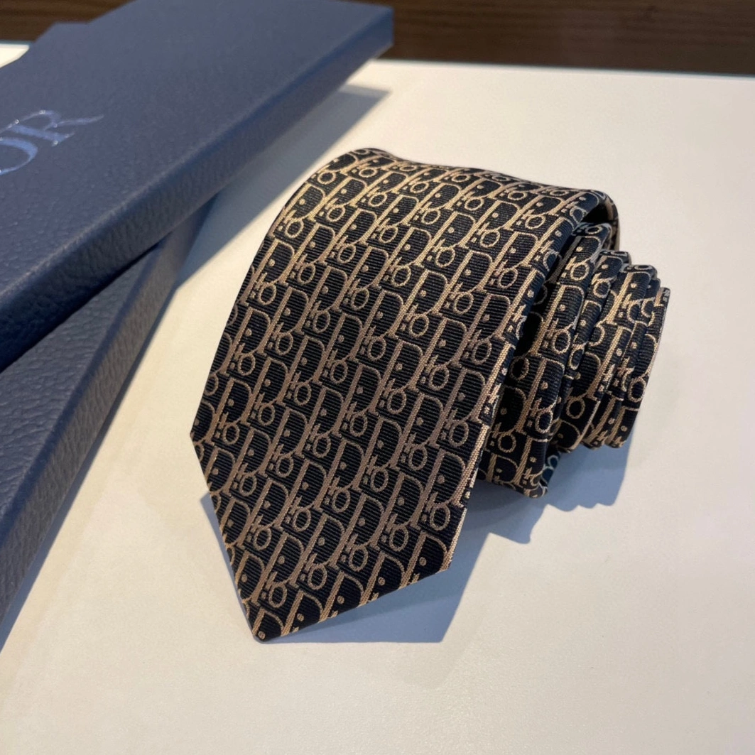 Christian Dior Necktie For Men Fashionable 9760