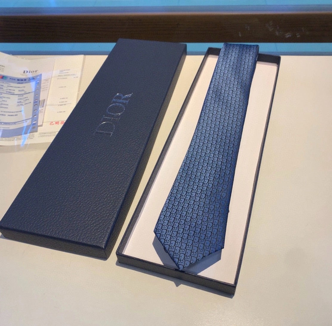 Christian Dior Necktie For Men Trendy 7554