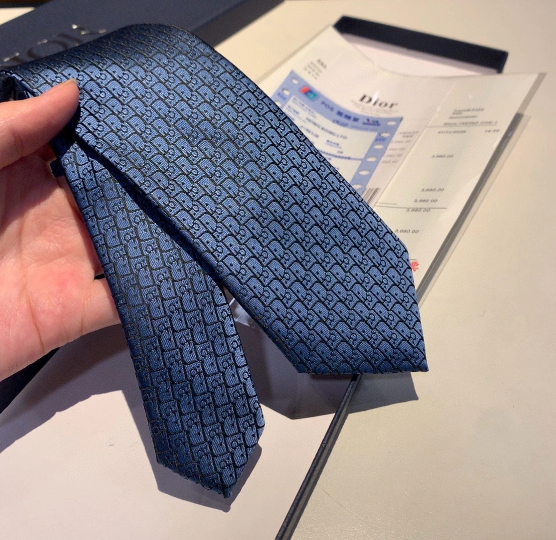 Christian Dior Necktie For Men Trendy 7554