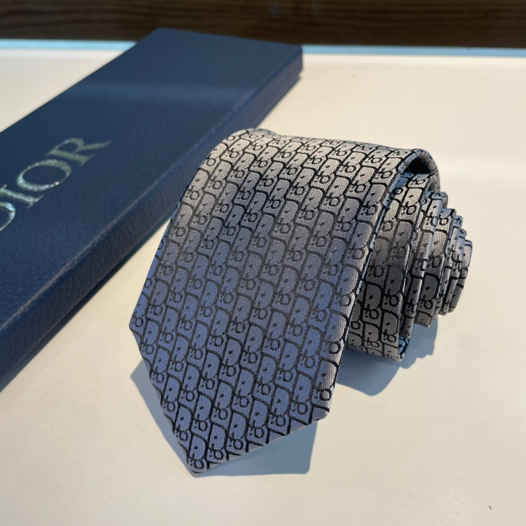 Christian Dior Necktie For Men Versatile 9665