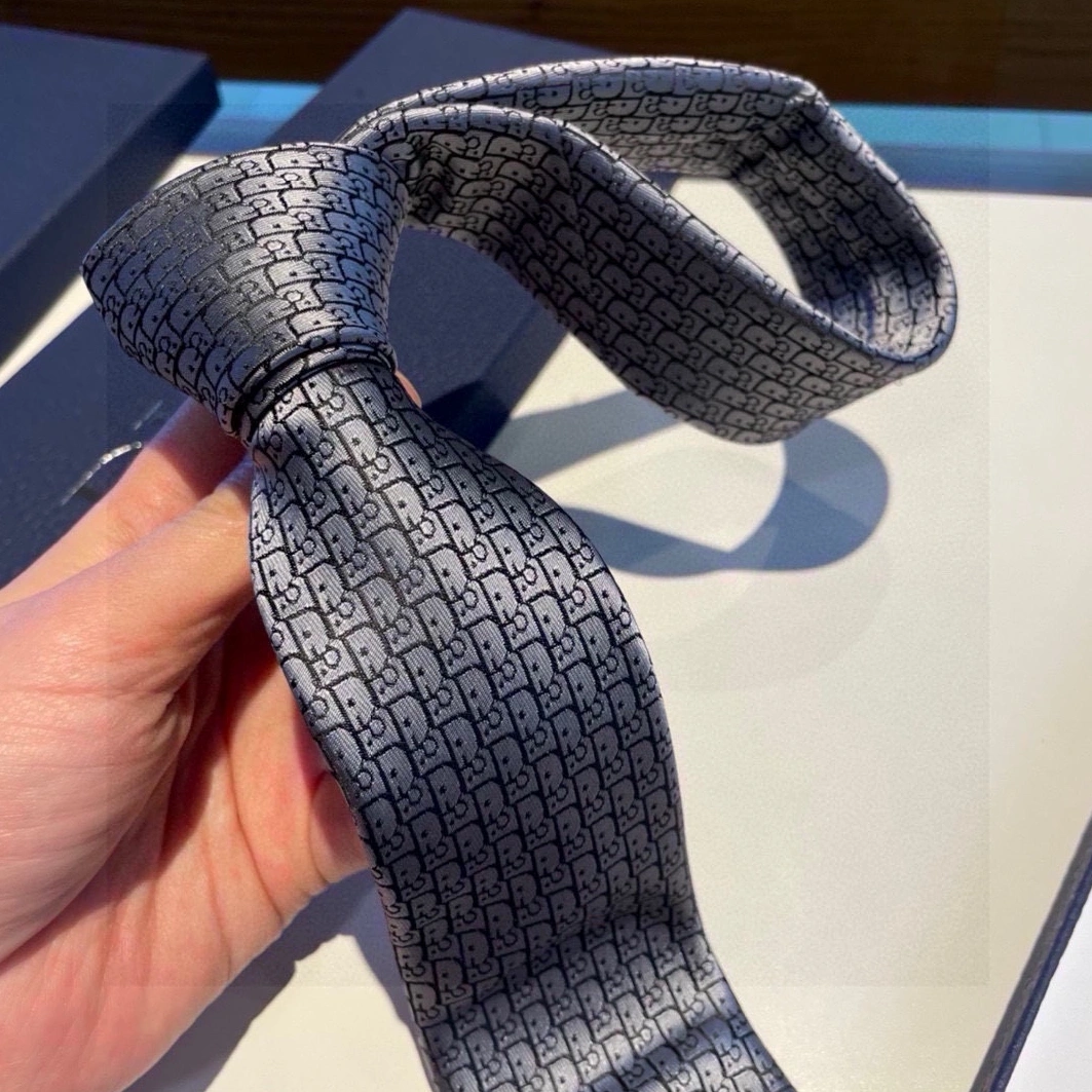 Christian Dior Necktie For Men Versatile 9665