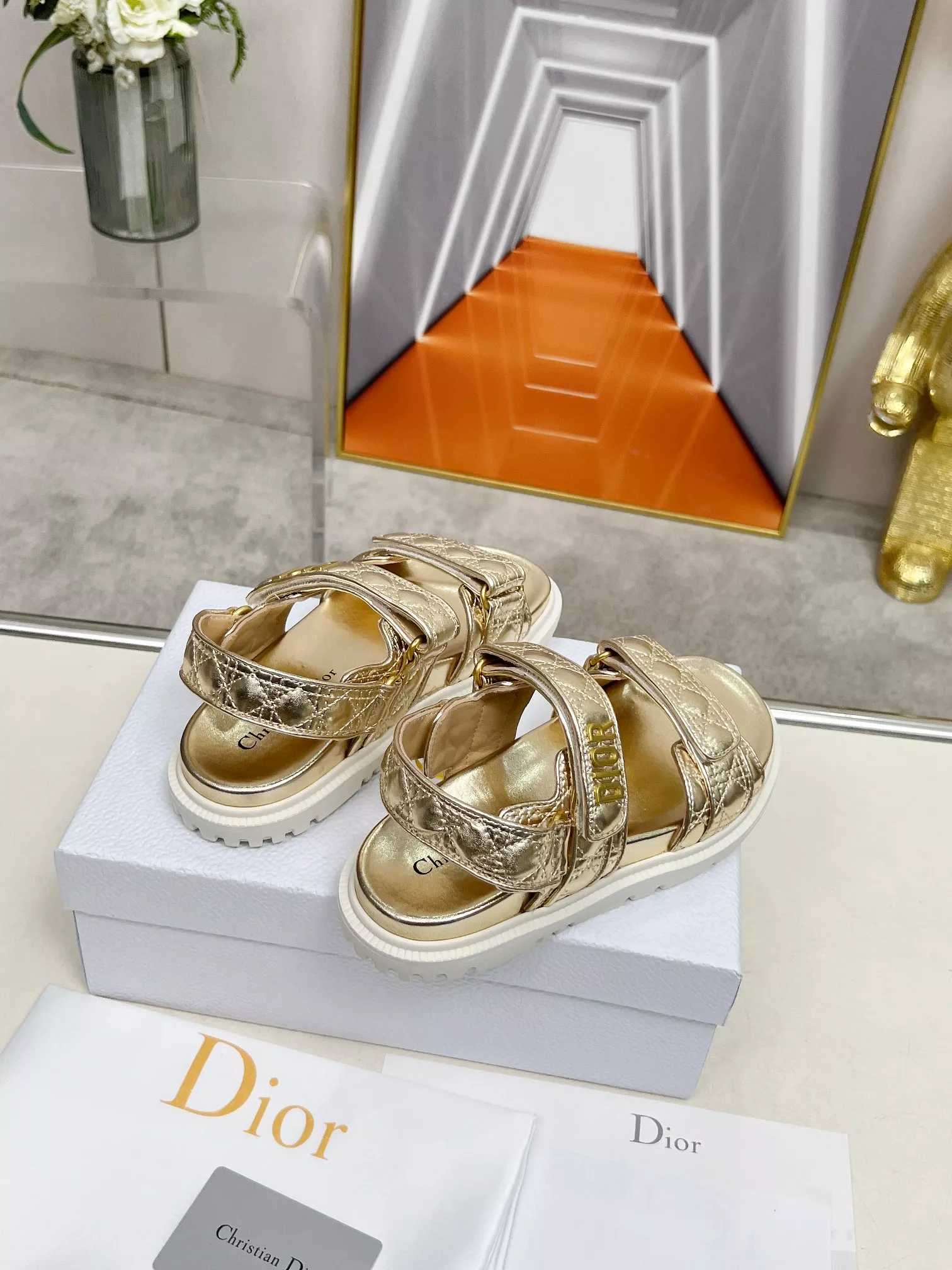 Christian Dior Sandal For Women Durable 3932