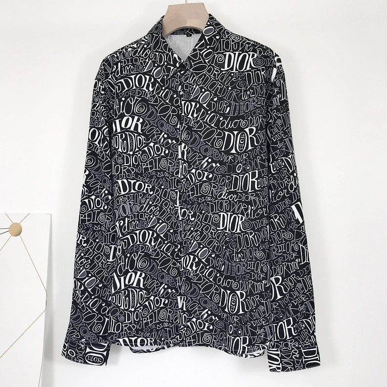 Christian Dior Shirts Long Sleeved For Men Fashionable 764