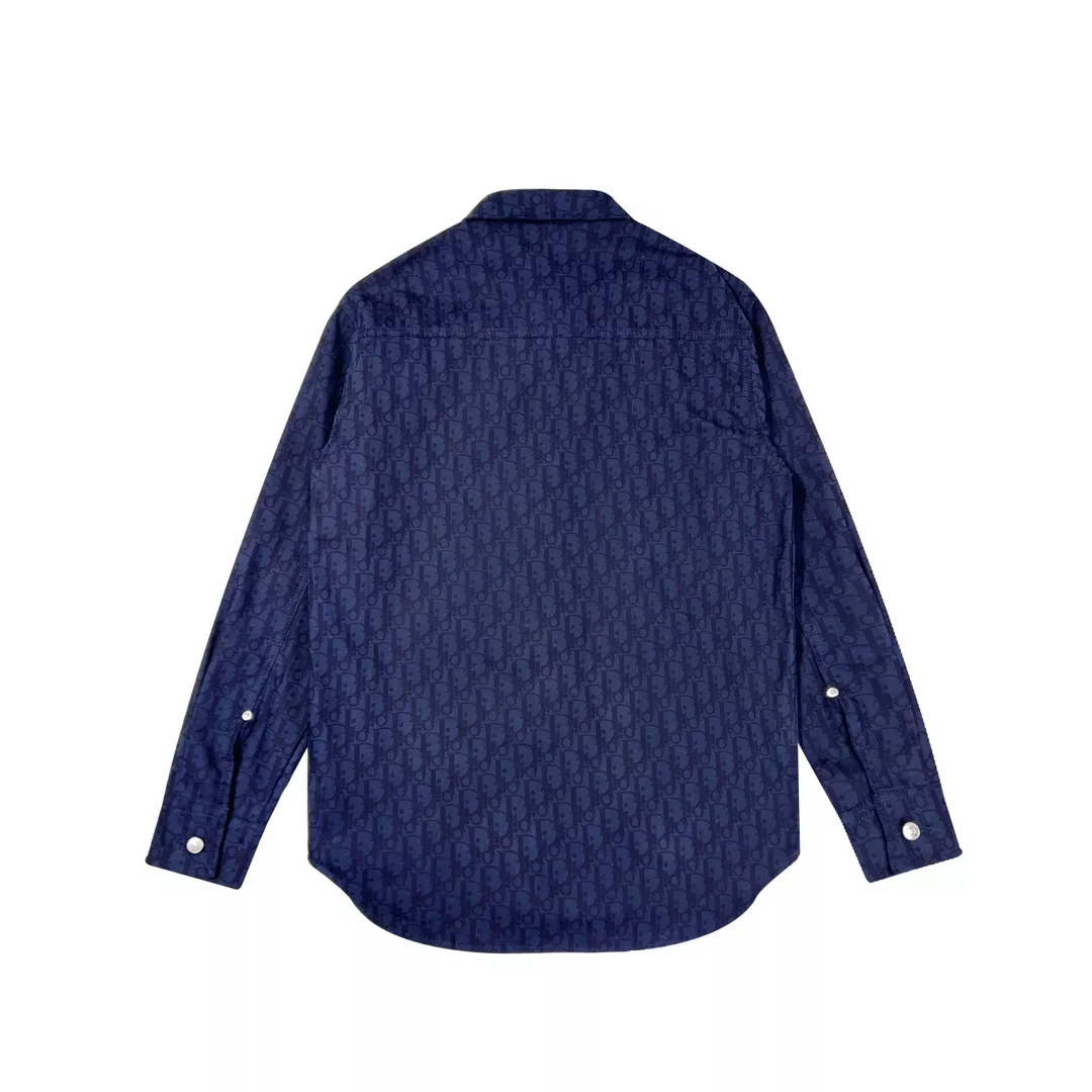 Christian Dior Shirts Long Sleeved For Men Flexible 4050