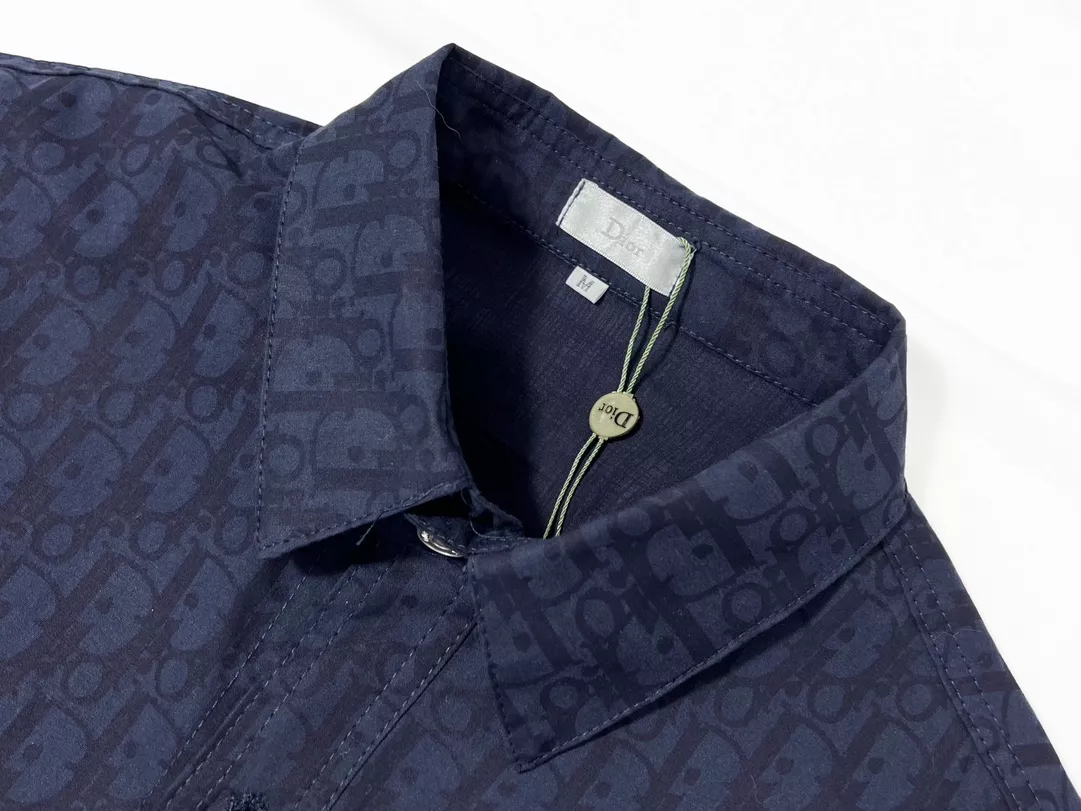 Christian Dior Shirts Long Sleeved For Men Flexible 4050