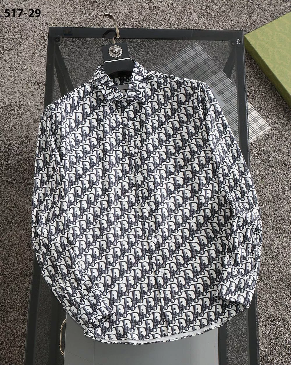 Christian Dior Shirts Long Sleeved For Men Vibrant 8467