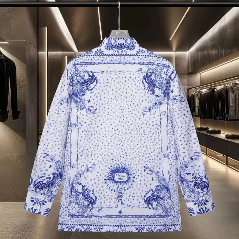 Christian Dior Shirts Long Sleeved For Unisex Trendsetting 9281