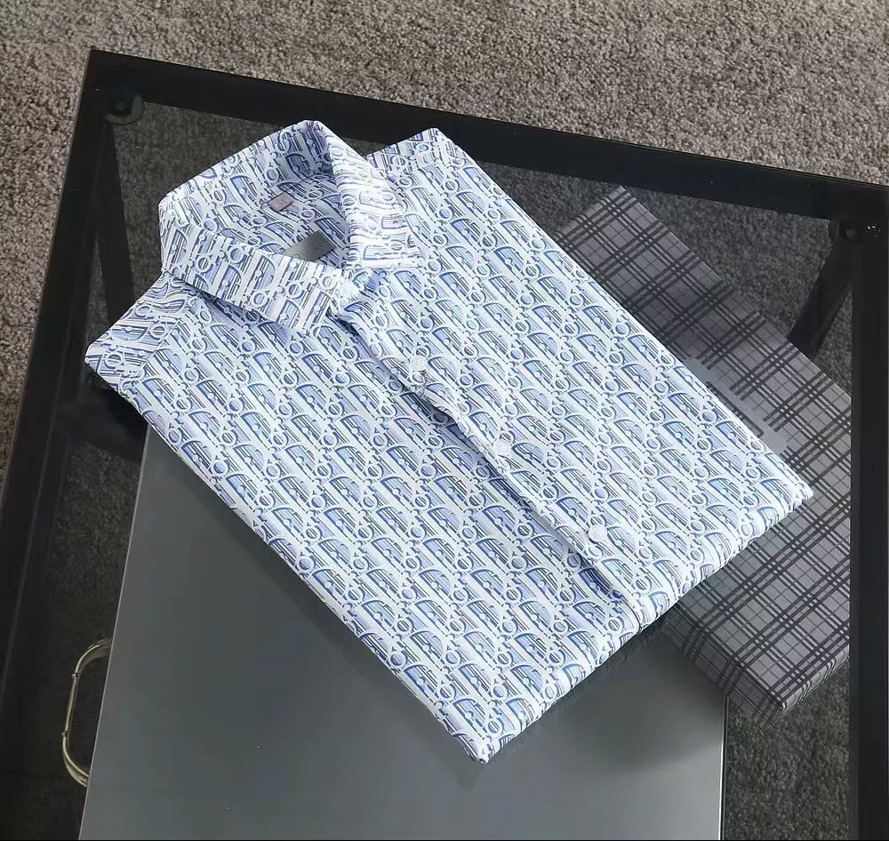 Christian Dior Shirts Short Sleeved For Men Breathable 7348