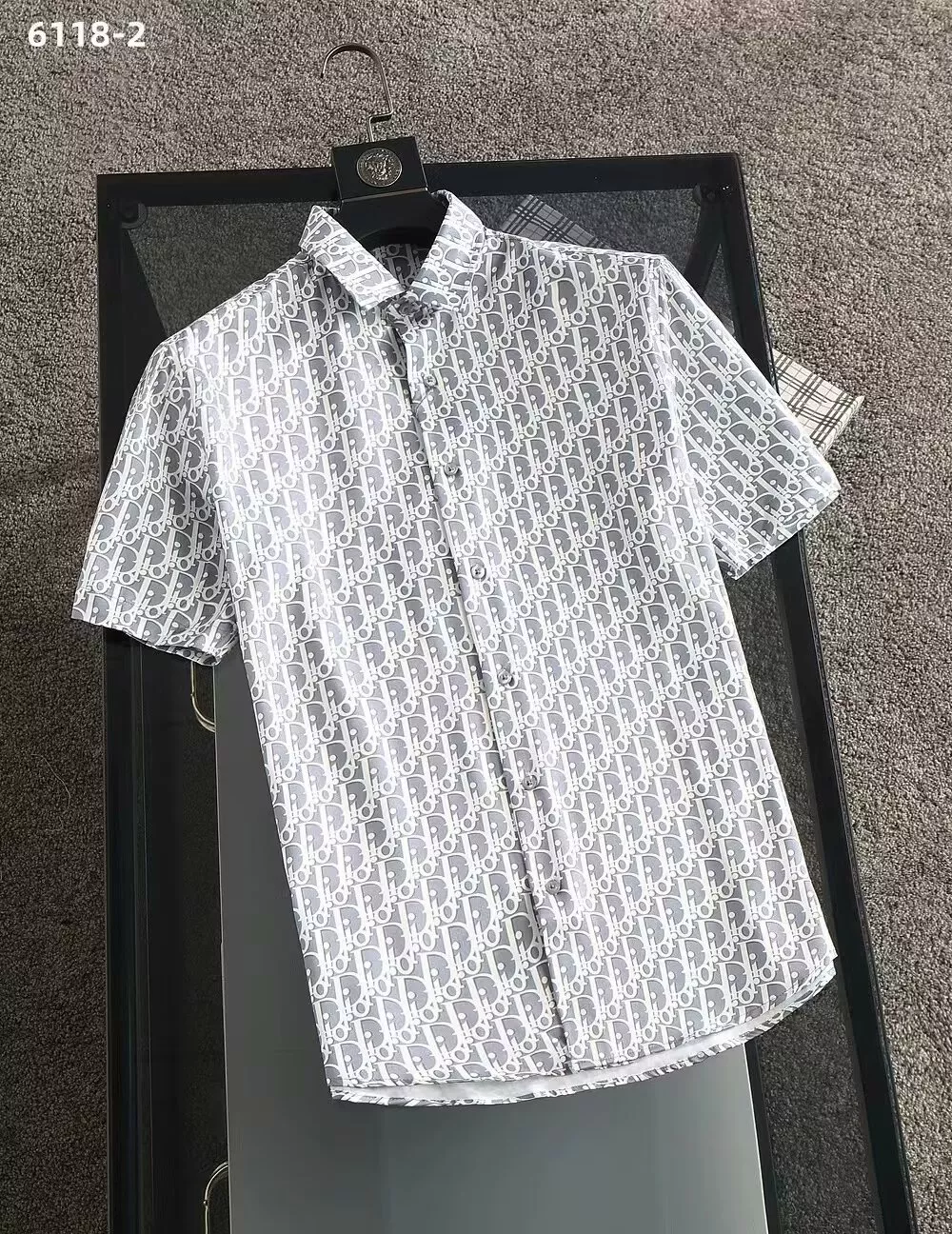 Christian Dior Shirts Short Sleeved For Men WellDesigned 6587