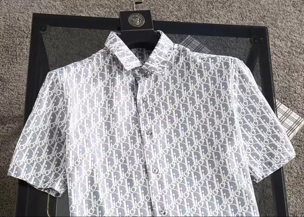 Christian Dior Shirts Short Sleeved For Men WellDesigned 6587