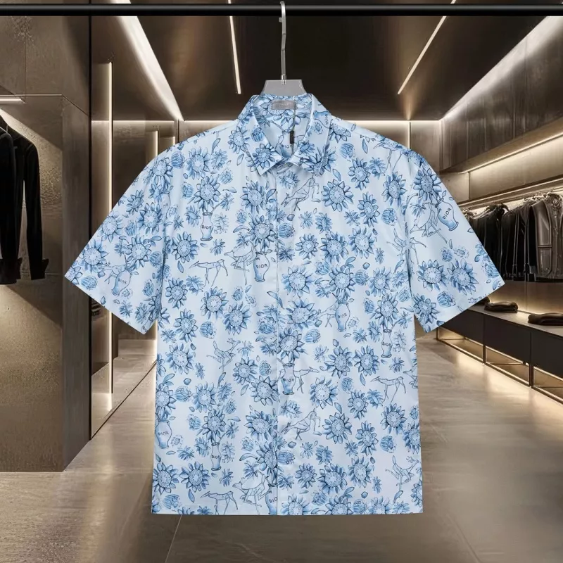 Christian Dior Shirts Short Sleeved For Unisex UrbanStyle 1937