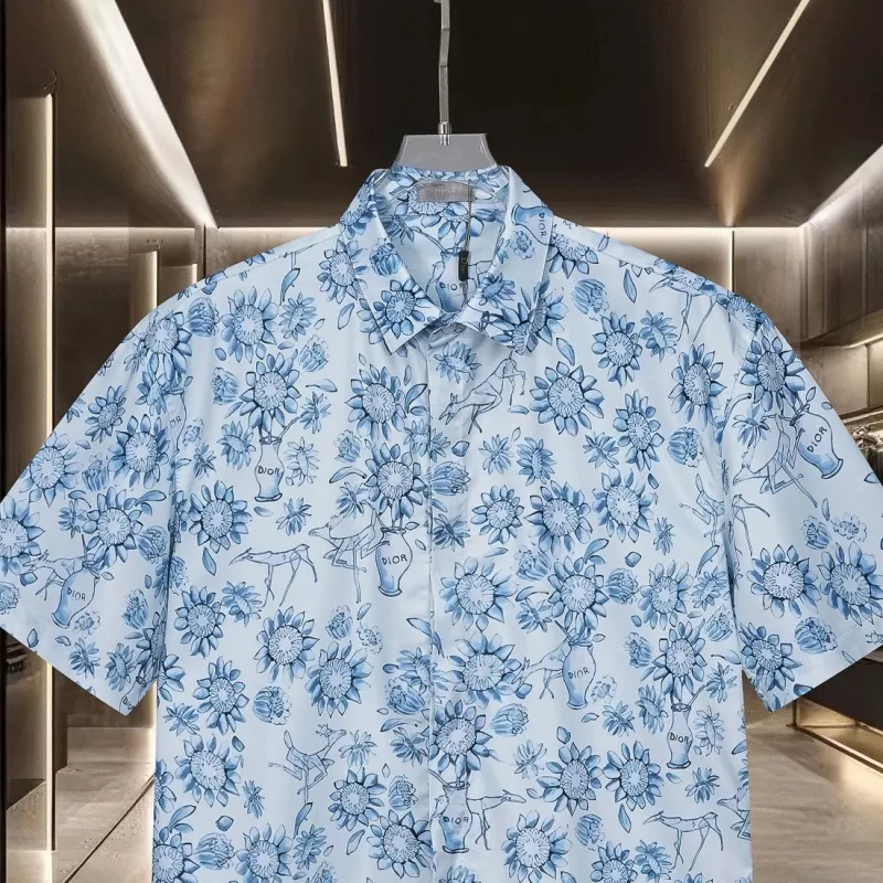 Christian Dior Shirts Short Sleeved For Unisex UrbanStyle 1937