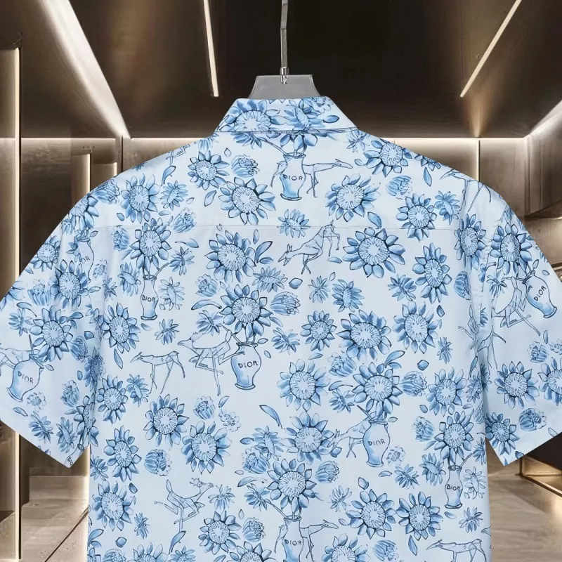 Christian Dior Shirts Short Sleeved For Unisex UrbanStyle 1937