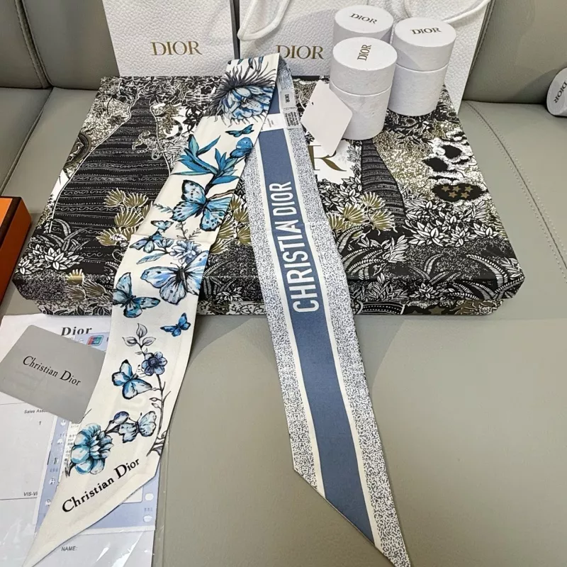 Christian Dior Silk Scarf Classic 6395